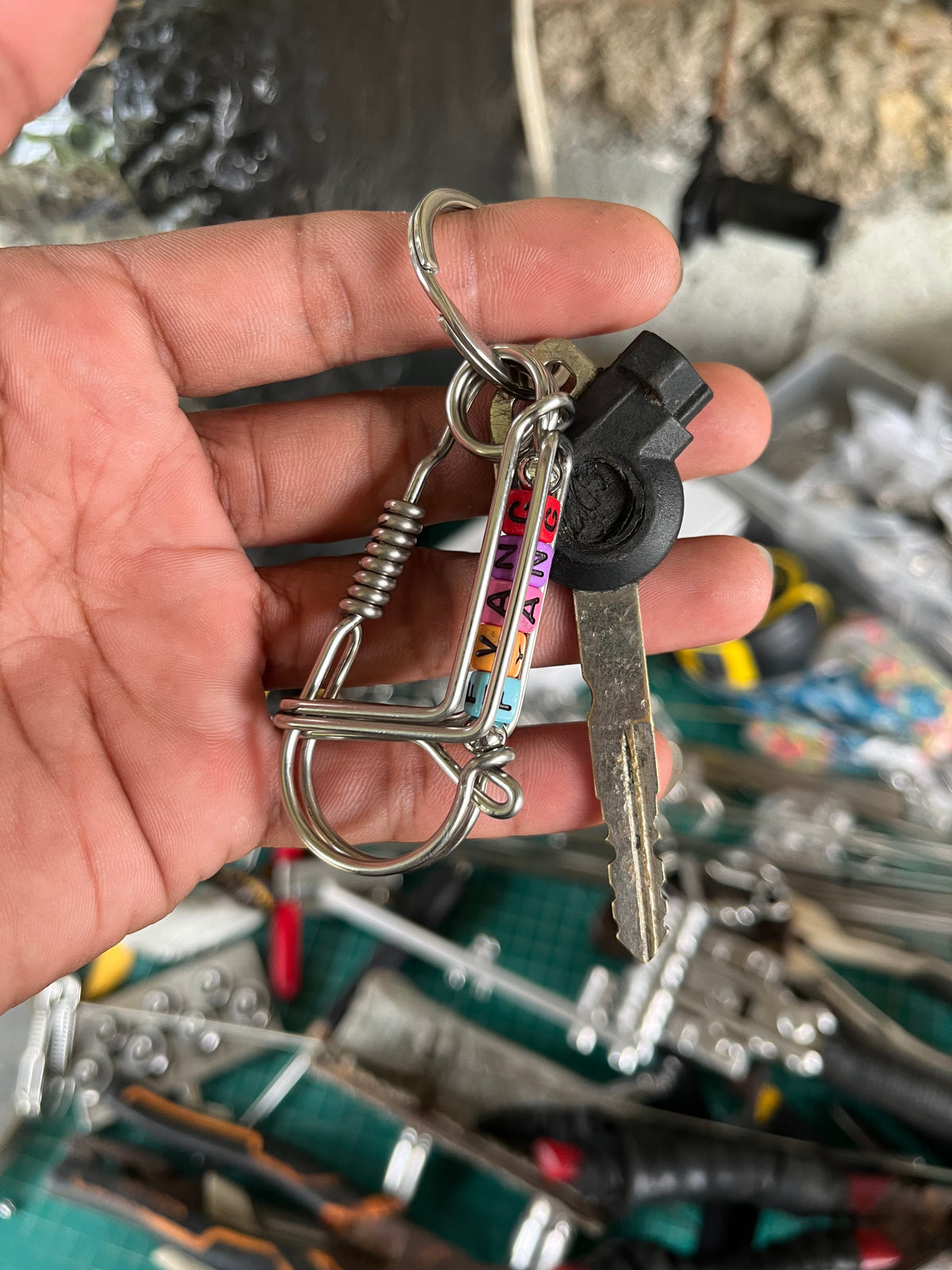 WITH NAME KEYHOLDER